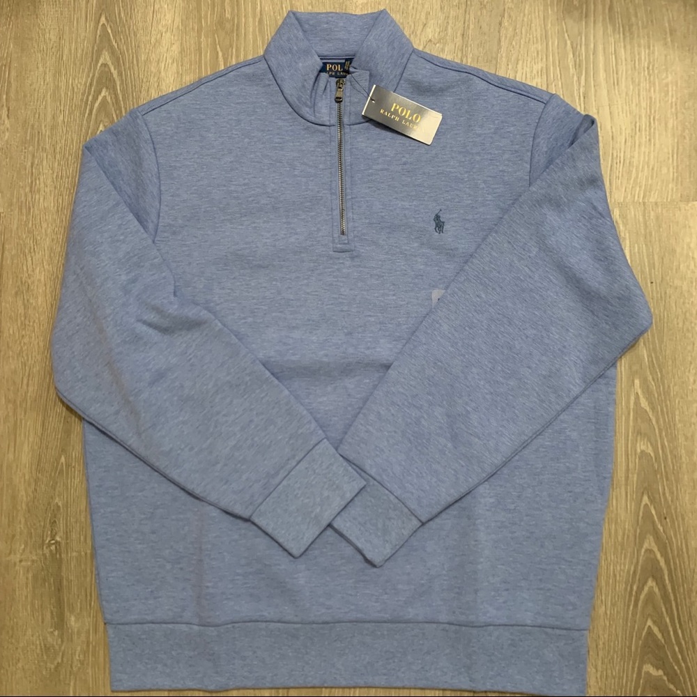 Polo Ralph Lauren Quarter Zip Blue Jacket